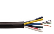Comb-cable RG59 MINI×5C digital coax cable CAT5E